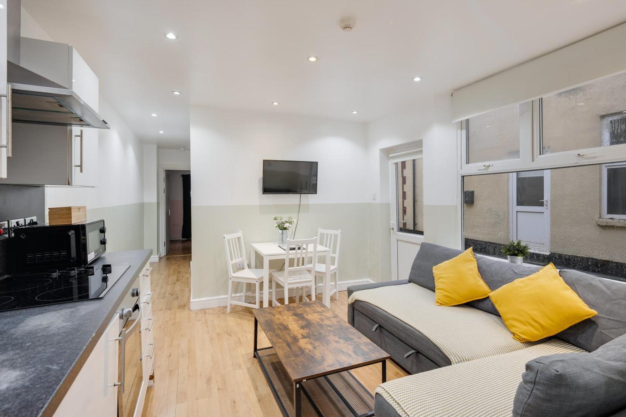 2 Bedroom Apartment For Up To 6 Nr Centre Cardiff Exterior foto